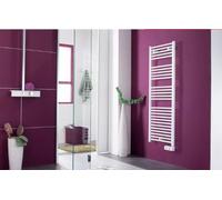 Atlantic, Radiateur sèche-serviettes électrique 2012 digital étroit 0300W blanc, équipé d'un boîtier de commande digital et d'une barre de portage additionnelle de série