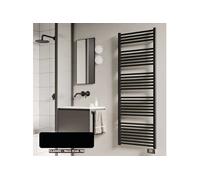 Sèche-serviettes électrique 500W noir FLECHE OEIL -