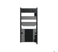 Sèche-serviettes électrique à inertie fluide Marapi 2 1500W SAUTER anthracite