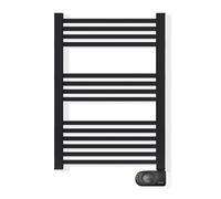 Sèche-serviettes électrique à inertie sèche HJM 500 W Square Noir