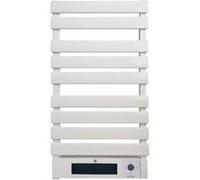 Sèche-serviettes électrique aluminium blanc display LED 1500W PURLINE NTW-25 Blanc Blanc G