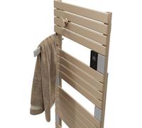 Sèche-serviettes électrique - ASAMA CONNECTE II - 750W - h.140.5xl.55cm - Cappuccino