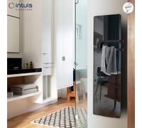 Sèche-serviettes électrique CAMPAVER BAINS Nativ soufflant 1500W Noir astrakan - INTUIS SIGNATURE K165125