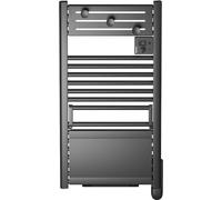 Sèche-serviettes électrique connecté – Actibain Connect noir – 1500 W – 50 x 101,1 cm