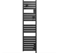 Radiateur sèche-serviettes KELUD SLIM anthracite 500W