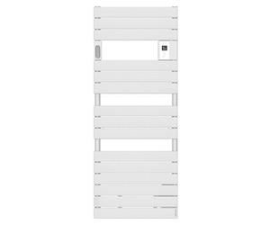 Sèche-serviettes électrique connecté sans soufflerie 1000W ADELIS digital blanc carat - - 862772