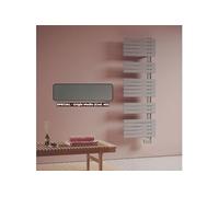 Sèche-serviettes électrique connecté SOUL S 750W Gris moyen 154 x 55 cm Acier collecteurs à gauche