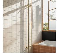 WARM TOWEL TUBE - Sèche-serviettes électriques 60W, 120W, 240W - Or brossé