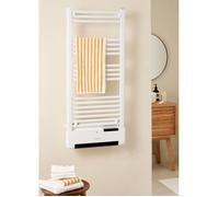 WARM TOWEL ADVANCE - Radiateur Sèche-serviettes Électrique Avec Chauffage Et WiFi 1000W Blanc. Basse Consommation