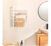 Sèche-serviettes électrique - Create - Warm Towel Minimal - 80W - Barres pivotantes - Inox