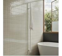 CREATE Sèche-serviettes électrique WARM TOWEL TUBE 60W/120W Blanc basse consommation