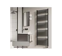Sèche-serviettes électrique FLECHE 500W Gris perle Acier H165.8xL40 cm