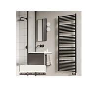 Sèche-serviettes électrique FLECHE DIGITAL 1000W Blanc Edelweiss Acier H166xL60cm
