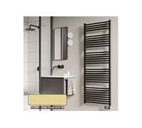 Sèche-serviettes électrique FLECHE DIGITAL 300W Beige crème H132.2 L40 cm Acier