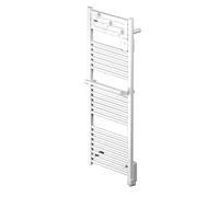 Radiateur sèche-serviettes - ACTIBAIN - fluide - 750W - 50x138,9x10,3 cm - programmable - détection fenêtre - blanc