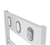 Sèche-serviettes électrique -MARAPI TACTILE BLANC - 500 W -Inertie fluide -Thermostat électronique -Affichage digital