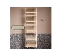 Sèche-serviettes électrique NET BOOSTER 500W Soufflant 1000W Sable Acier H86xL50cm