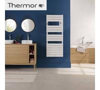 Sèche-serviettes électrique RIVIERA 2 1000W Blanc brillant - THERMOR 498217