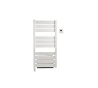 Sèche-serviettes électrique soufflant 500 + 1000W, H.109.4 x l.50 cm