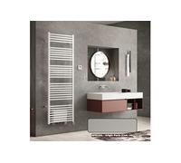 Sèche-serviettes électrique + soufflant 500W gris perle FLECHE BOOSTER -