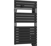 Sèche-serviettes électrique soufflant - ASAMA CONNECTE II - 1500W H.99.5xl.55 cm - Anthracite