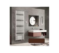 Sèche-serviettes électrique soufflant FLECHE BOOSTER 500W Marron Acier 100x50cm