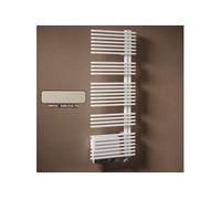 Sèche-serviettes électrique + soufflant JAZZ S BOOSTER 750W Sable - collecteurs à droite - H1520xL600mm
