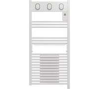 Sèche-serviettes électrique soufflant – MARAPI TACTILE BLANC - 1500 W + soufflerie 1000 W – Inertie fluide – Programmable – Écran digital