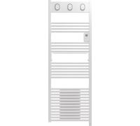 Sèche-serviettes électrique soufflant – MARAPI TACTILE BLANC - 1750 W – Vertical – Inertie fluide – Thermostat électronique – Écran digital