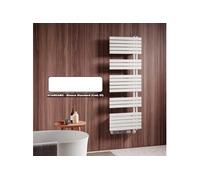 Sèche-serviettes électrique SOUL S BOOSTER 500W + soufflant 1000W Blanc H123.6 L55 cm Acier