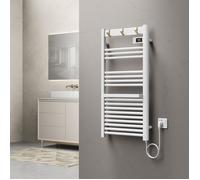 Radiateur sèche-serviettes 'Uvdal' aluminium 105 x 50 cm blanc