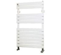 Sèche serviettes - IRSAP - Xilo - Eau Chaude - 412 W - Blanc Brillant - 80 x 50 cm