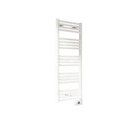 Sèche-Serviettes MAHANA Electrique 500W en acier Blanc - - MAH4001308DE