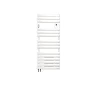Sèche-serviettes mixte connecté Adélis Mixte digital avec soufflerie 1750W blanc brillant - - 861959