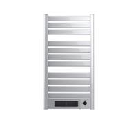 Sèche-serviettes mural Cecotec ReadyWarm 9780 2000 W chauffage céramique Inox gris avec télécommande, minuterie 24 h et IPX4