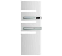 Sèche-serviettes SERENIS PREMIUM connecté soufflant mat à gauche 750 + 1000W blanc carat - - 850658