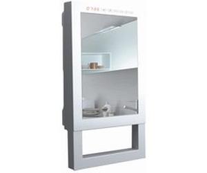 Sèche-serviettes soufflant 1800w avec miroir Supra venus-miroir blanc G