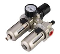 Sécheur D'air pour Compresseur 3/8, 1Pc Ac3010-03 Régulateur de Pression D'air comprimé en Alliage D'aluminium Filtre à Eau Piège à humidité 3/8
