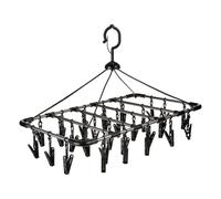 Séchoir à Linge à Suspendre "32 Pinces" 52cm Noir