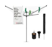 Séchoir à linge de jardin Séchoir à linge en aluminium BRABANTIA 60 mb