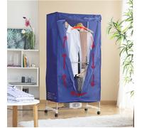 Séchoir à linge électrique portatif - CELLUSTOP - Dupledry Blue - 1200 W - Housse amovible - Silencieux