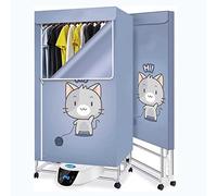 Séchoir à linge intelligent, séchoir à linge électrique, portable, avec minuterie automatique, fièvre PTC, grande capacité de 20 kg, 3 couches, économe en énergie (1300 W)