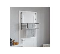 vidaXL Séchoir pour balcon aluminium - Argenté