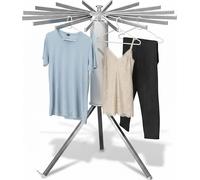 Relaxdays Séchoir à linge pliable Oktopus