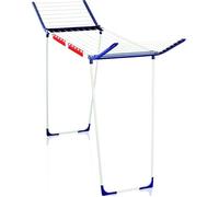 Leifheit Séchoir sur pied Pegasus 180 Solid Maxx 81650 – surface XXL, inoxydable, ailes rabattables