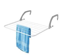 Séchoir de Balcon KADAX, étendoir pour Balcon, Balustrade de Balcon, radiateur, Salle de Bain, séchoir Suspendu, Petit séchoir Suspendu, séchoir à radiateur, Pliable