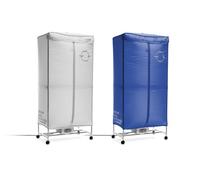 InnovaGoods Séchoir électrique portable Dupledry 1200 W antibactérien 2 niveaux Bleu