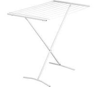 Metaltex Séchoir croisé Como – 8 m d'étendage – Blanc