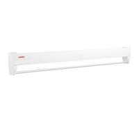 Séchoir mural Leifheit Telegant 81 Protect Plus 83100, étendoir mural dépliable avec 9 barres de 90cm, matériau inoxydable, blanc
