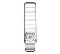 Séchoir Mural Pliable à Ventouses en PC pour Vêtements et Serviettes | Installation sans Perçage, Structure Ondulée, Usage en Location Déplacement, Gain de Place et Rangement Ordonné